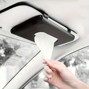 Car face towel for quick cleanups - Absorbs sweat & dust while driving
