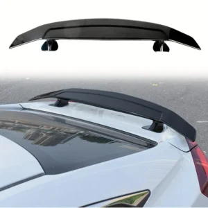 GT wing spoiler on a modified track car with aluminium uprights