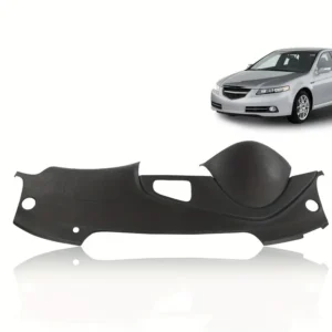 Custom-fit dashboard cover for 2004-2008 Acura TL - Black ABS plastic with anti-glare finish
