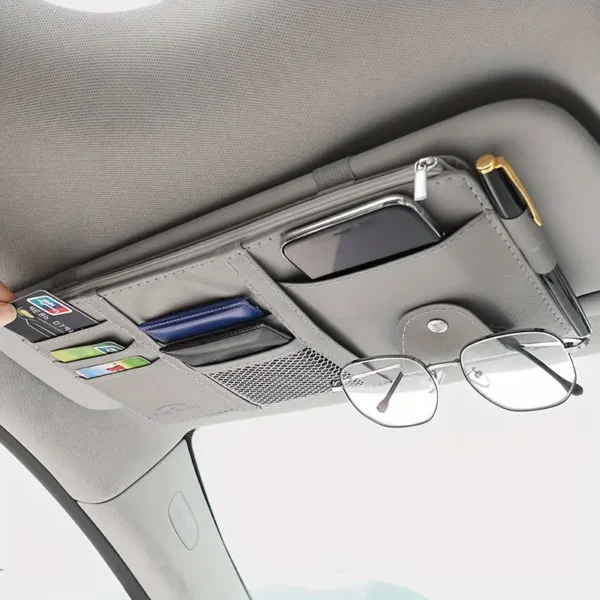 Non-slip dashboard storage tray for cars - keeps phone, sunglasses & small items secure