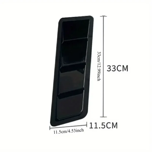 Universal Carbon Fiber Car Decorative Air Flow Hood Scoop Vent Cover Stickers - Image 4