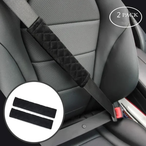 2PCS Soft Seat Belt Shoulder Pads for Cars and Backpacks - Image 4