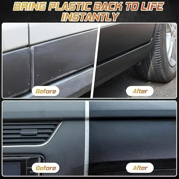 Premium Ceramic Plastic Restorer for Car Interior & Exterior - Image 4