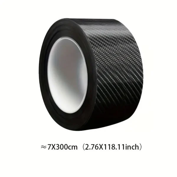 High-Gloss 5D Carbon Fiber Car Sticker Tape – Reflective Trim - Image 2