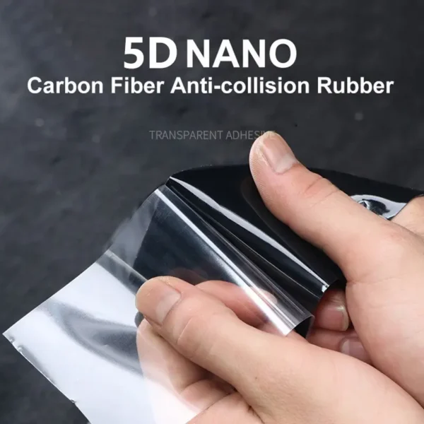 High-Gloss 5D Carbon Fiber Car Sticker Tape – Reflective Trim - Image 4