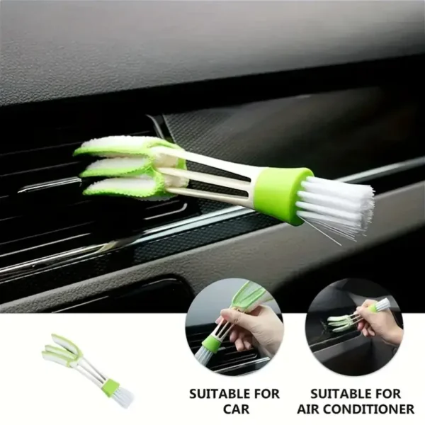 High-Quality Car Vent Cleaner Tool with Soft Bristles for Interior Detailing & Vents - Image 4