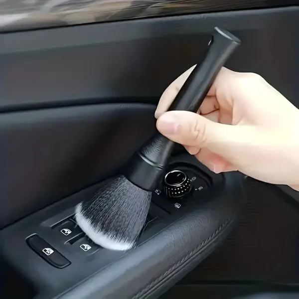 4pcs Soft Bristle Car Interior Detail Brushes for Dust Cleaning - Image 2