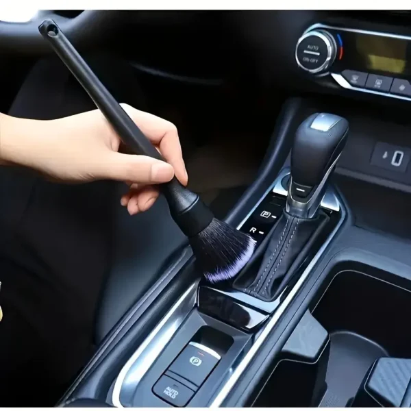 4pcs Soft Bristle Car Interior Detail Brushes for Dust Cleaning - Image 3
