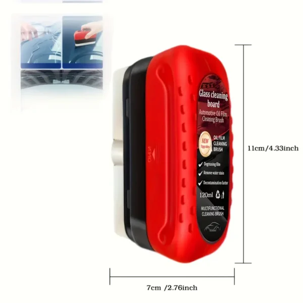 2pcs Automotive Glass Oil Film Cleaner for Windshield & Windows – Strong Cleaning, Long-Lasting Protection - Image 4