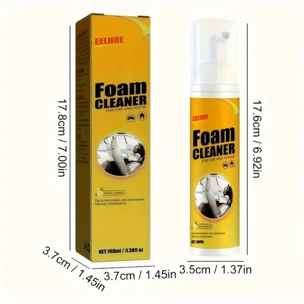 4-Pack Foam Cleaner for Car & Home Upholstery Stain Removal. - Image 4