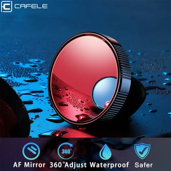 2PCS Blind Spot Car Mirrors with 360° Wide Angle View – Universal Fit - Image 3